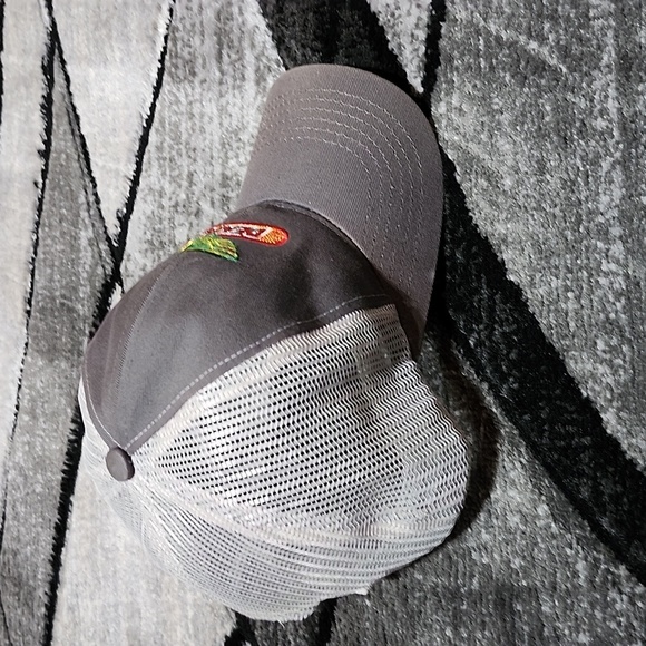 VINTAGE DEKALB SEED ICONIC EMBROIDERED GRAY MESH CAP HAT - Picture 4 of 13